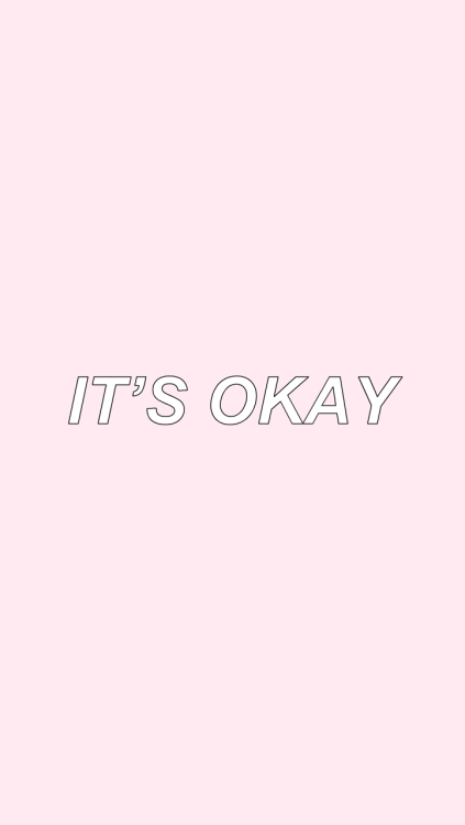 itslikeibelong - It’s okay pastel pink wallpapers 