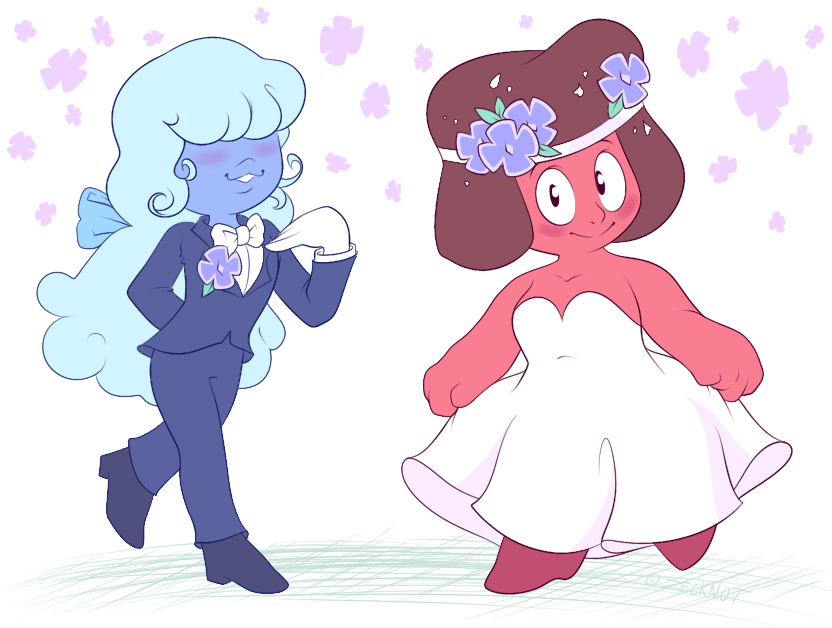 The old switcharoo! (or just an excuse to draw Ruby in a suit)