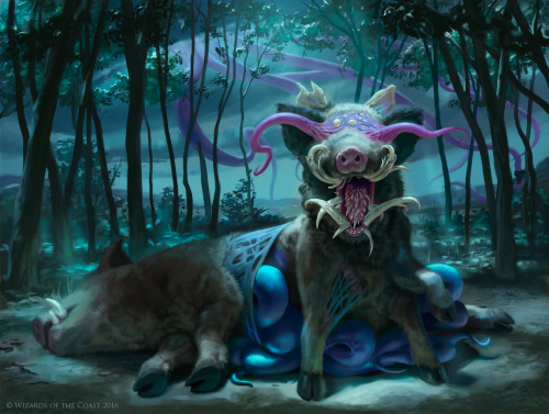 Eldritch Evolution created for Magic: The Gathering’s Eldritch...