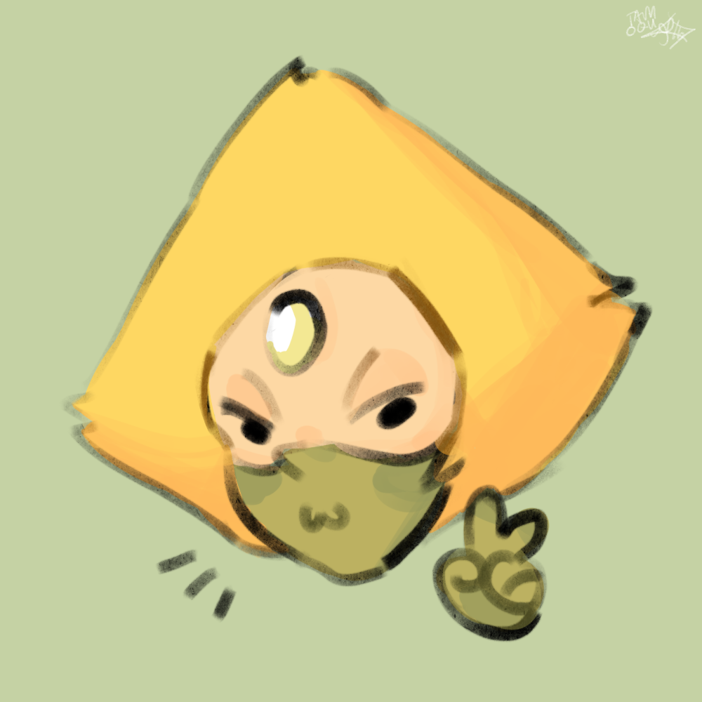 Yo here’s a free Peridot icon for you to use! (With credit)