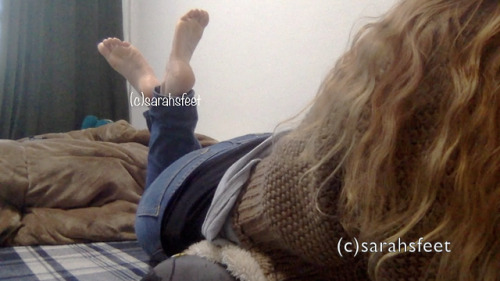 sarahsfeet - Some screenshots from my previous video -  #17 - Foot...