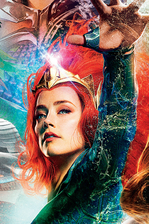 justiceleague - New look at Amber Heard as Mera in “Aquaman”