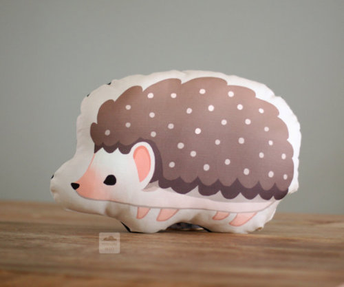 figdays:“Hedgehog” Pillow //thousandskies