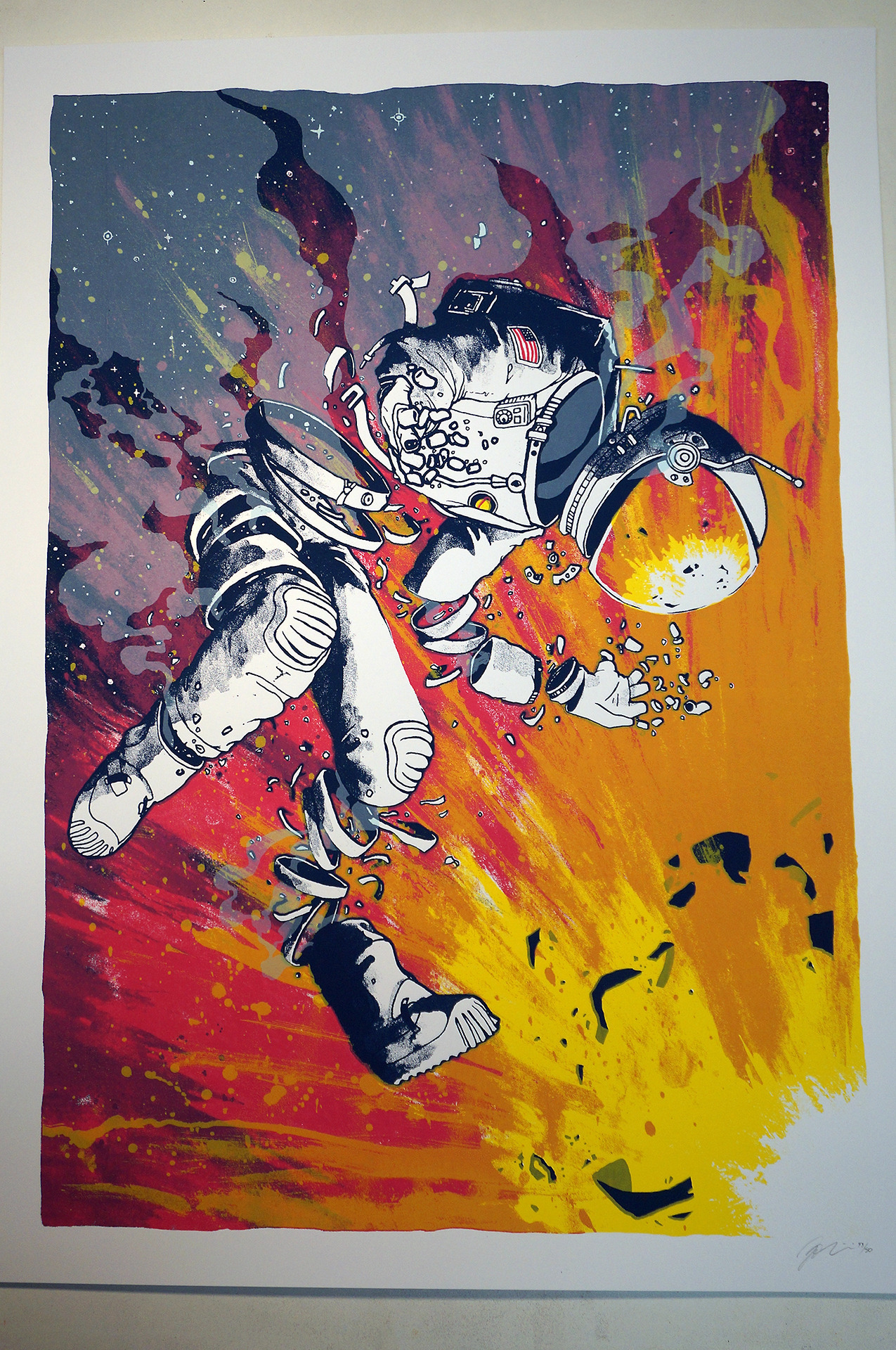‘Space Bummer’ Hand drawn, painted and silkscreen printed by Moon Light Speed. Check me out! http://moonlightspeed.storenvy.com/ — EatSleepDraw is working on something new and we want you to be the first to know about it. Make sure you’re on our...