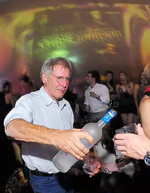 thegestianpoet - these photos of harrison ford in a club are the...