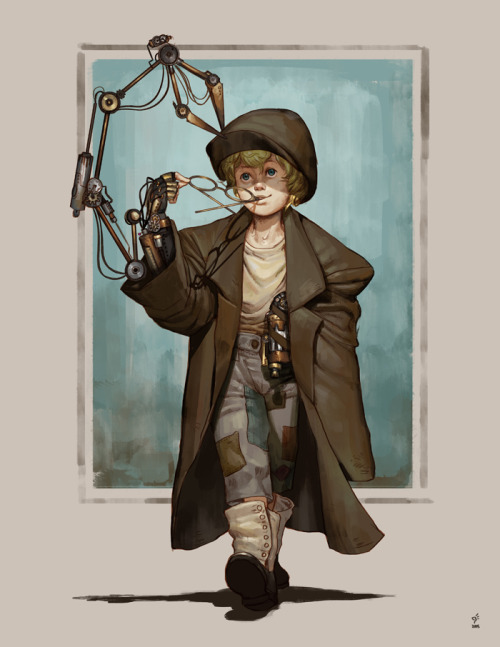 steampunk-art - steampunktendencies - Tommy by DHTenshi...