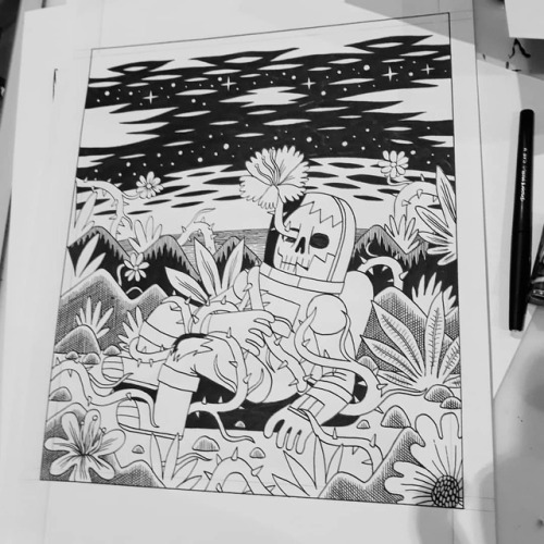 jackteagle - Trying to finish these drawings for an exhibition on...