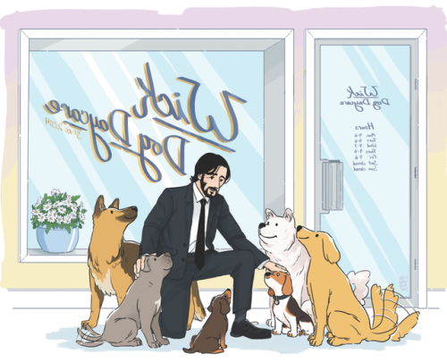 kunsti - John Wick opens a doggy daycare instead of going back...