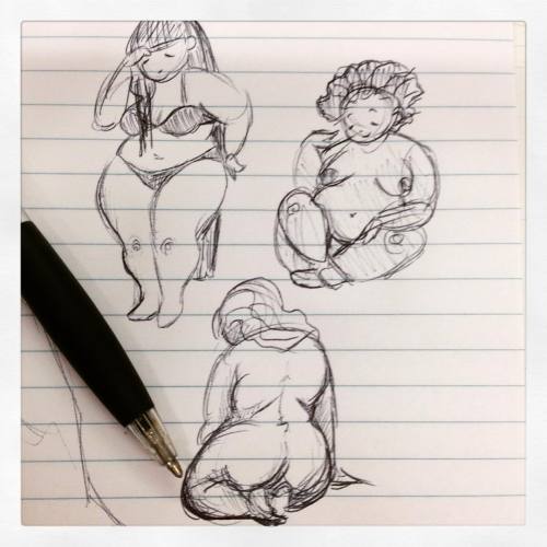 apple-pie-thighs - 1 minute sketches #keepdrawing...