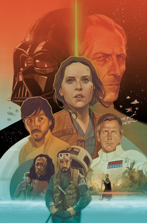 pixalry:Star Wars: Rogue One Illustrations - Created by Phil...