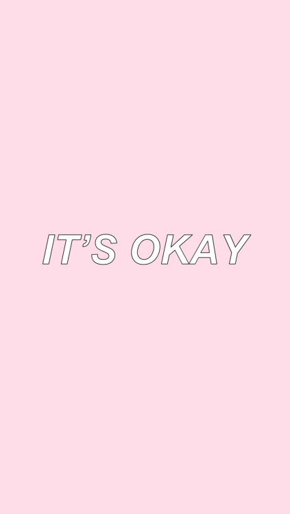 itslikeibelong - It’s okay pastel pink wallpapers 