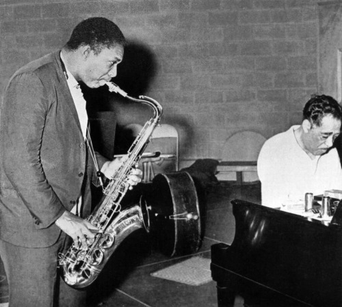 themaninthegreenshirt:John Coltrane and Duke Ellington
