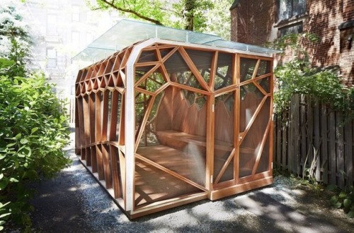 The Dragonfly Pavilion, Hoboken, New Jersey by CDR Studio...