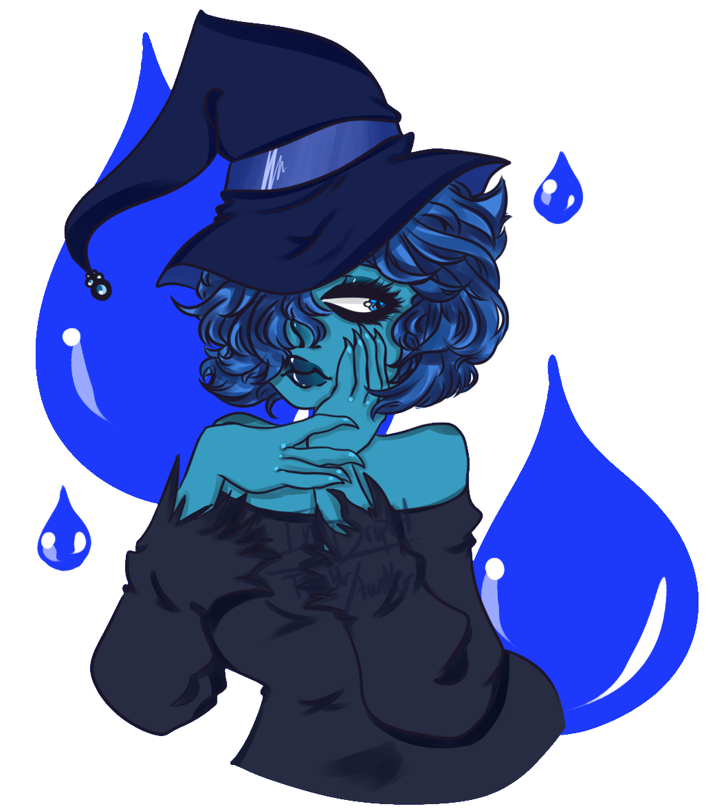 Water Witch Available as a sticker on Redbubble!