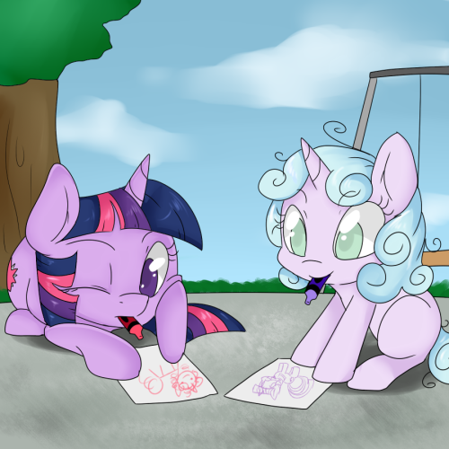 ask-fillytwilight1 - sure but I’m not the best artist...