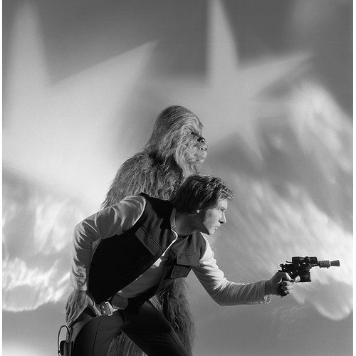 theorganasolo - Harrison Ford and Peter Mayhew in a promotional...