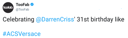 2 - Darren Appreciation Thread:  General News about Darren for 2018 - Page 3 Tumblr_p3p3uwkV4h1wpi2k2o9_540