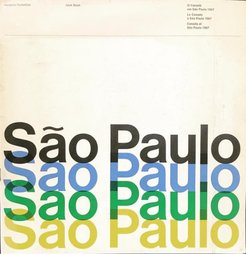 apeninacoquinete - Canada at São Paulo 1967, designed by Paul...