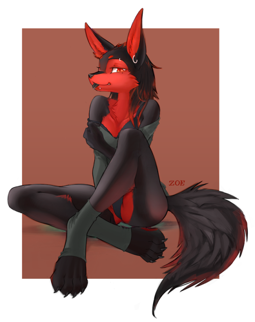 ancesra - Zoe <3, character by @nnecgrau-fox