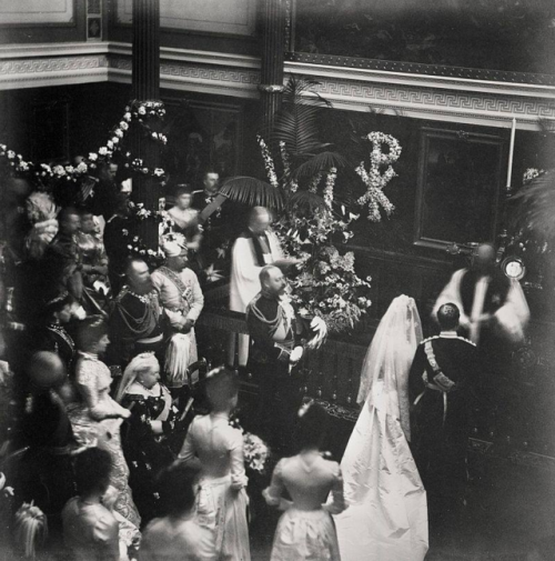 historicaltimes - The marriage of princess Louise of Wales and...