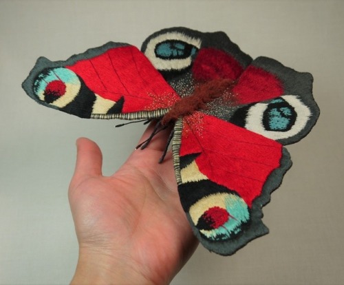 postsfromthemrs - sosuperawesome - Moth and Butterfly Fibre...
