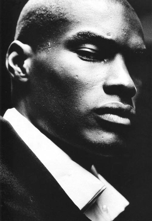 a-state-of-bliss - Tyson Beckford for Vogue Hommes Fr. 1995