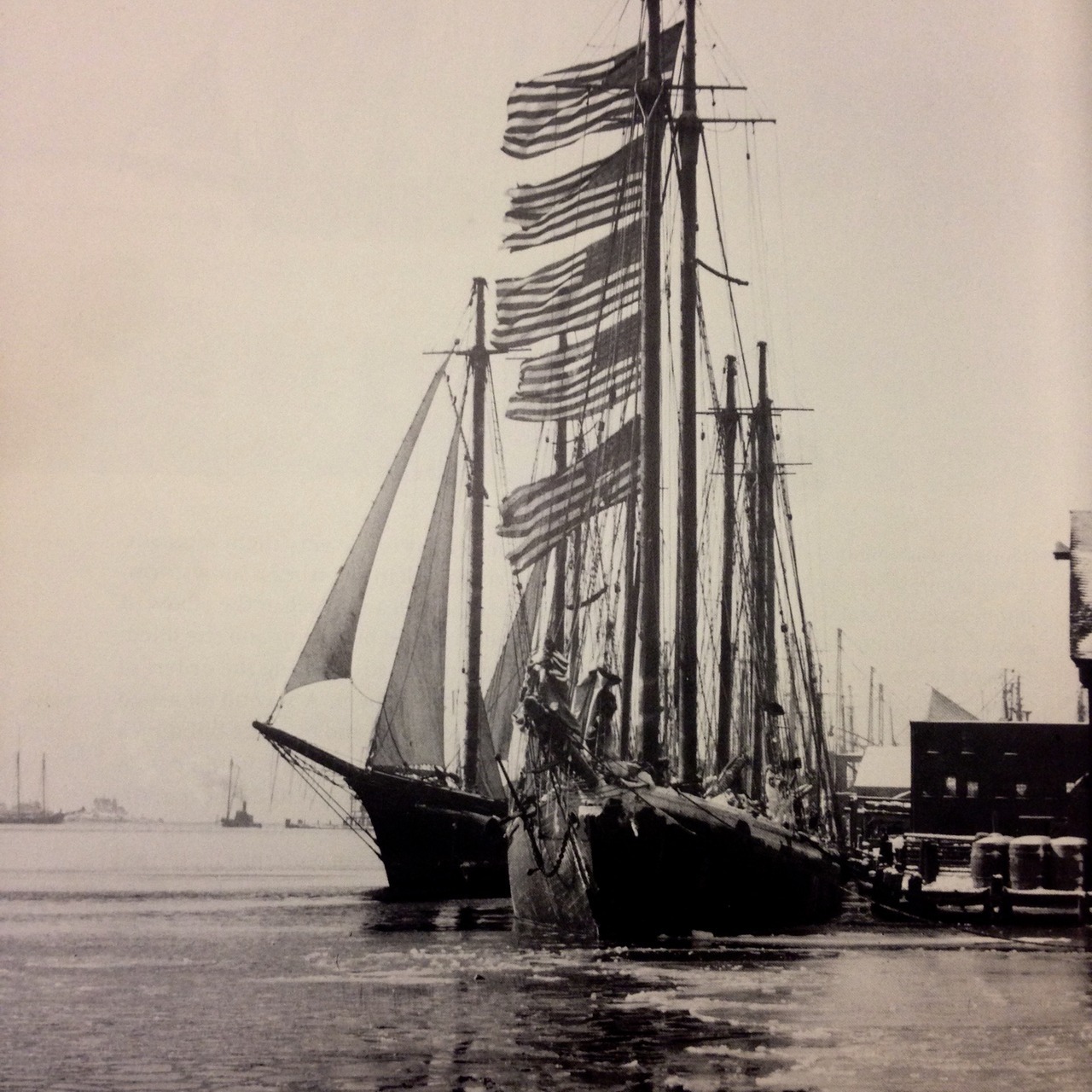rickinmar:
“Gloucester Harbor. about 1910.
”
