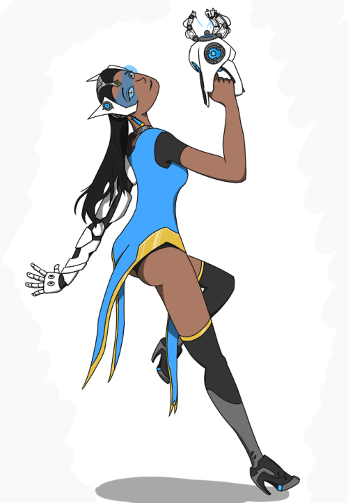 flaminganimedumpster - I did one of Symmetra from Overwatch! No...
