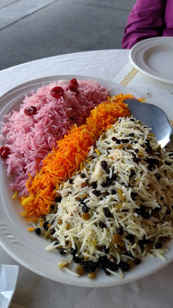 Перед вами, 3 вида персидского риса.