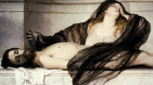Arnold Böcklin (1827-1901)“The Lamentations of Mary Magdalene...