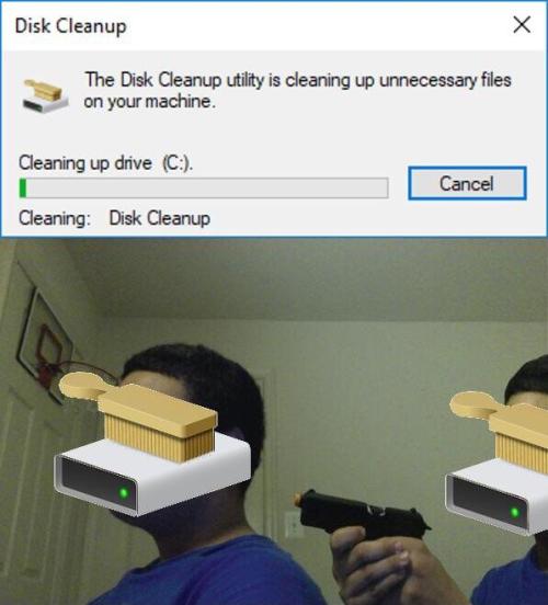 melonmemes - Disk cleanup