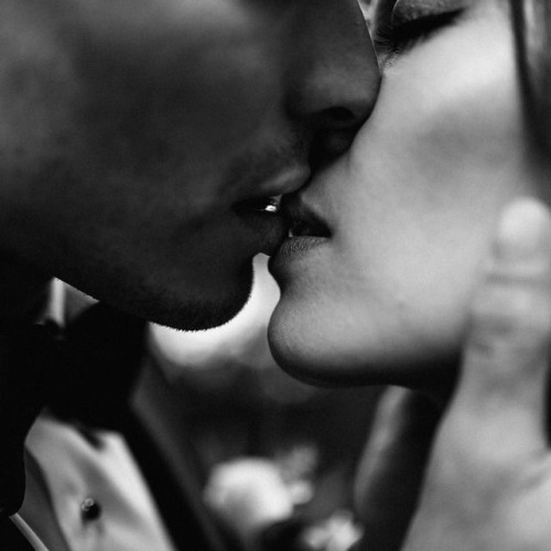 Kiss me hard… kiss me now…