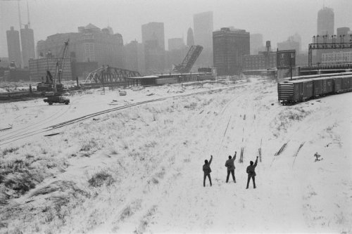 fotojournalismus - Black Panthers in Chicago, Illinois,...