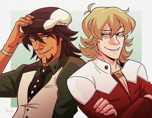 siriniel - Tiger and Bunny print I made in response to them being...