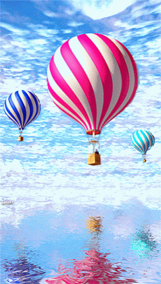 balloon gif on Tumblr