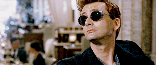 fondlylupin - Crowley momentarily forgetting that the rest of...