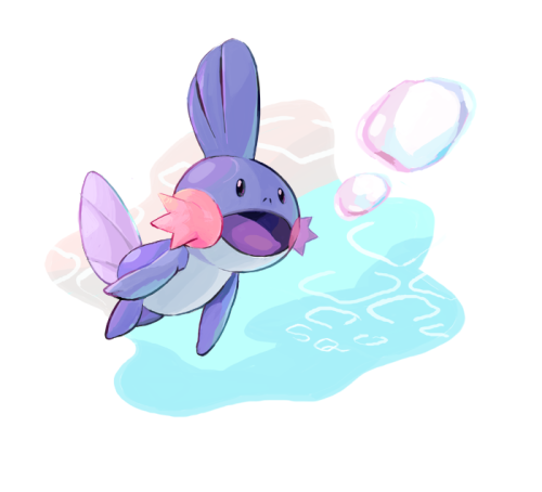 smilequotas - I’m so hyped! Mudkip is the best…  * 0*)9
