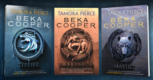 tamorapierce - The new covers for the BEKA COOPER books! I think...