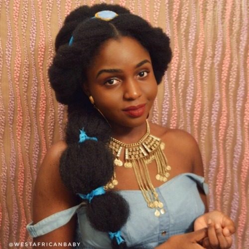 westafricanbaby - My Princess Jasmine inspired Halloween look is...