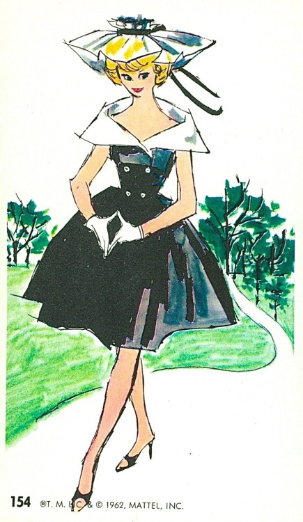 leo489 - Barbie Teen-Age Fashion Model 1962. Mattel, INC.