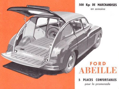 carsthatnevermadeitetc - Ford Abeille, 1952. Could this be the...