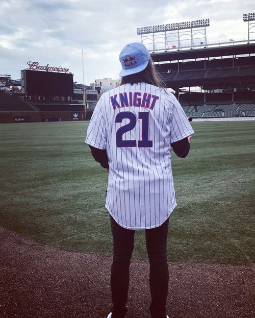 hilaryknighters - Thanks @cubs I’ll keep my arm warm for...