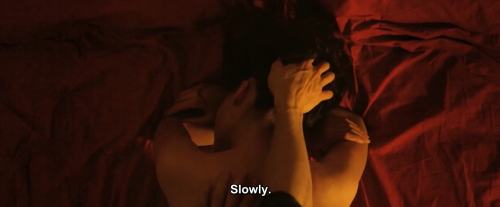 imjacksfilmclub - Love (2015)dir. Gaspar NoéSlowly.