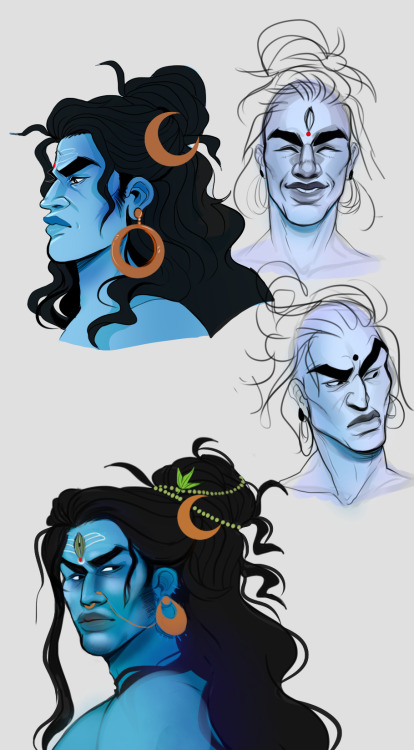 mo0gs - Working on new concepts! Shiva based off the Hindu god...