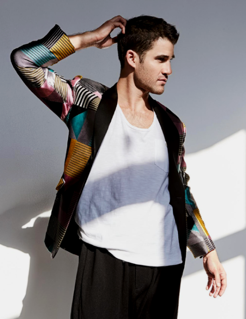 michonnegrimes - Darren Criss photographed by Helen Eriksson for...