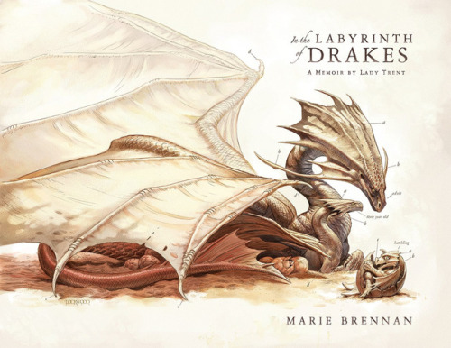 torbooks:Cover spreads for Marie Brennan’s Lady Trent series....