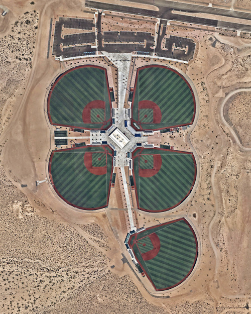 dailyoverview - The Albuquerque Baseball Complex is part of an...