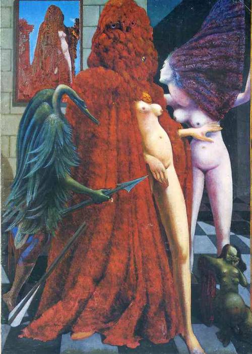 surrealism-love - The Robing of the Bride, 1940, Max ErnstSize - ...