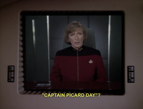 curtisretherford:Reminder: June 16th is Captain Picard Day.