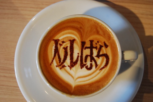 i-am-not-a-barista:Handmade Stencil Latte ArtThe Rose of...